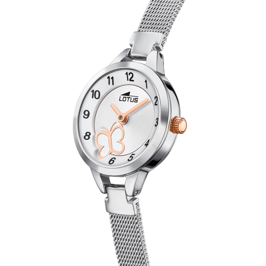 lotus RELOJ INFANTIL LOTUS JUNIOR CON ESFERA PLATEADA 18862/1 Rebajas top