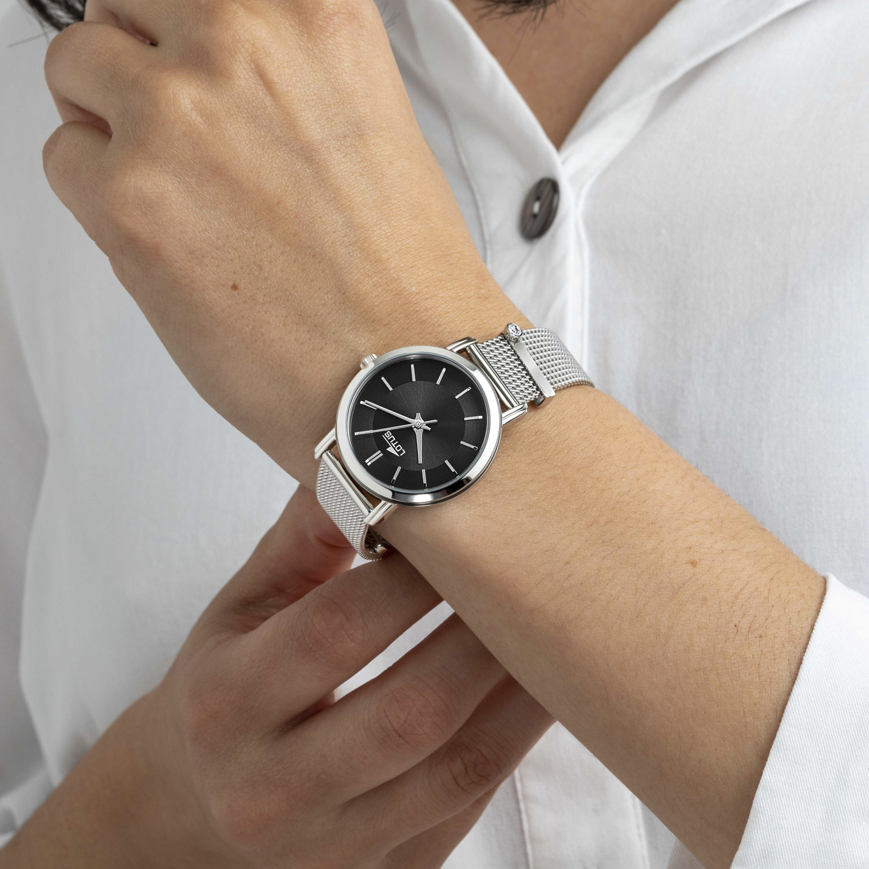 lotus RELOJ DE MUJER LOTUS TRENDY CON ESFERA NEGRA 18737/4 Promoción por tiempo limitado