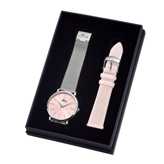 lotus RELOJ DE MUJER LOTUS MINIMALIST CON ESFERA ROSA 18728/2 Superdescuento