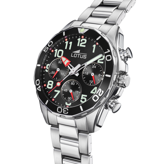 lotus RELOJ INFANTIL LOTUS JUNIOR CON ESFERA NEGRA 18858/2 Rebajas de fin de temporada