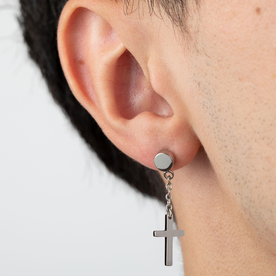 lotus PENDIENTES CRUZ LOTUS STYLE LS2175-4/1 ACERO INOXIDABLE 316L HOMBRE Último día