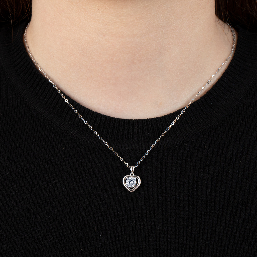 lotus COLLAR CORAZÓN LOTUS SILVER LP3092-1/1 PLATA MUJER Promoción trimestral