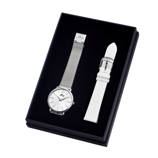 lotus RELOJ DE MUJER LOTUS MINIMALIST CON ESFERA PLATEADA 18731/1 Rebajas