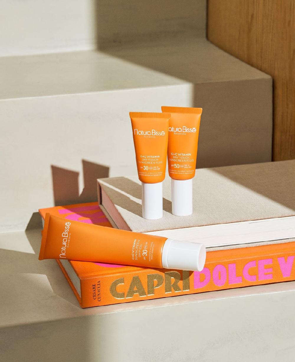 natura bissé C+C VITAMIN SPF 50 DRY TOUCH SUNSCREEN FLUID Solo hoy