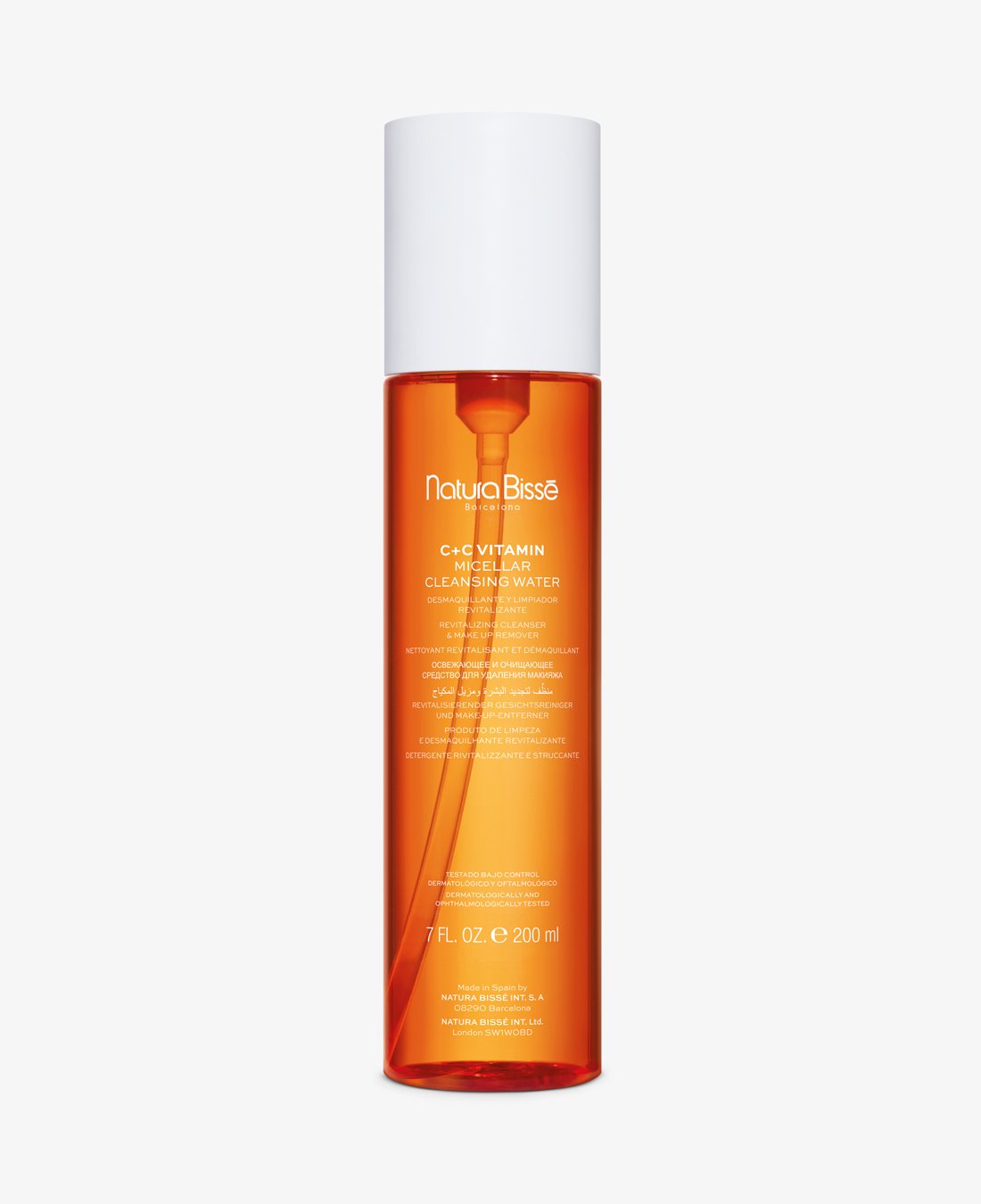 natura bissé C+C VITAMIN MICELLAR CLEANSING WATER Envío internacional gratuito