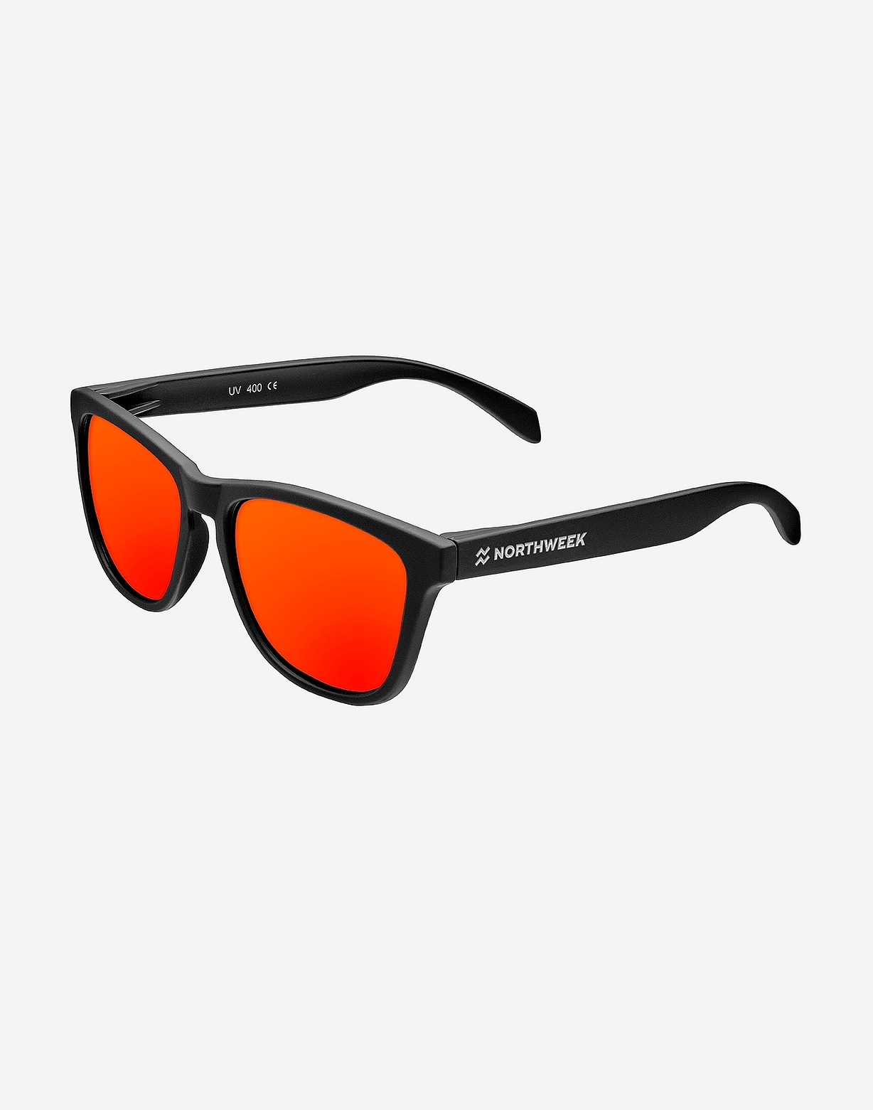 northweek REGULAR MATTE BLACK - RED POLARIZED 2025