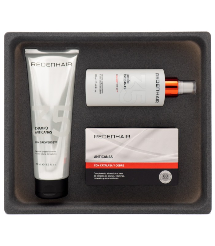 redenhair KIT TRATAMIENTO ANTICANAS - 500gr Última moda