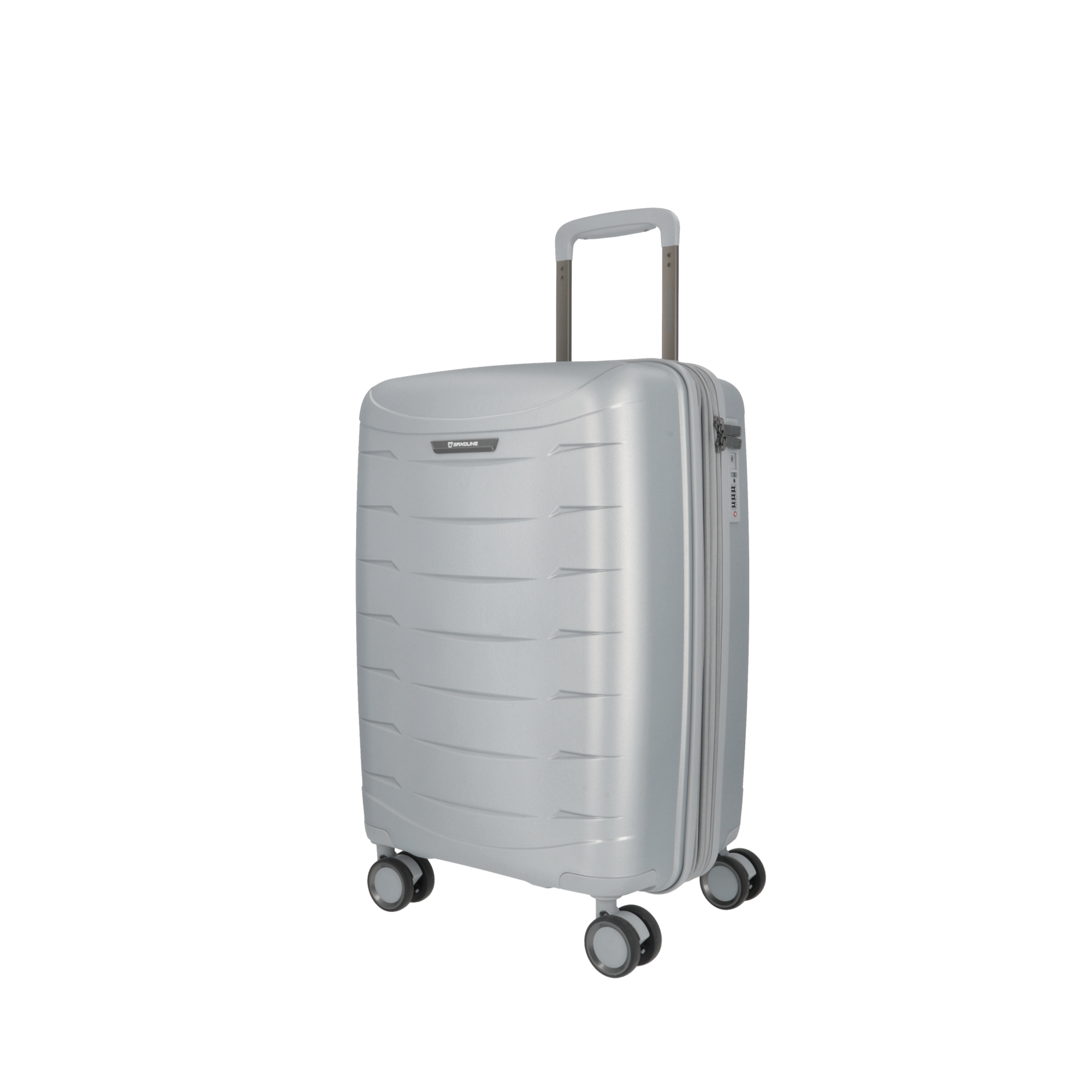 saxoline Maleta de cabina Moonstone Impact Pro plateada 2025