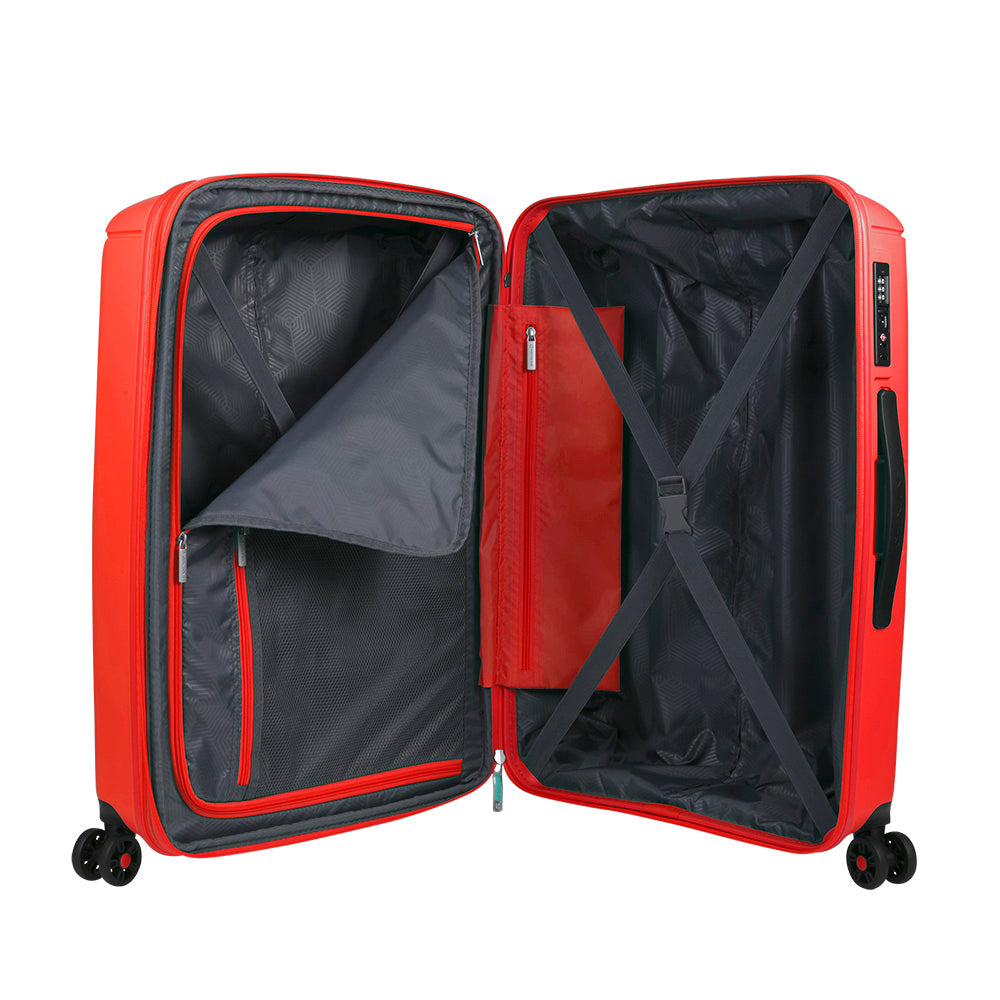 saxoline Maleta grande Fortress roja Outlet online