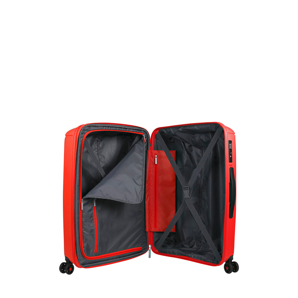 saxoline Maleta de cabina Fortress roja Tienda