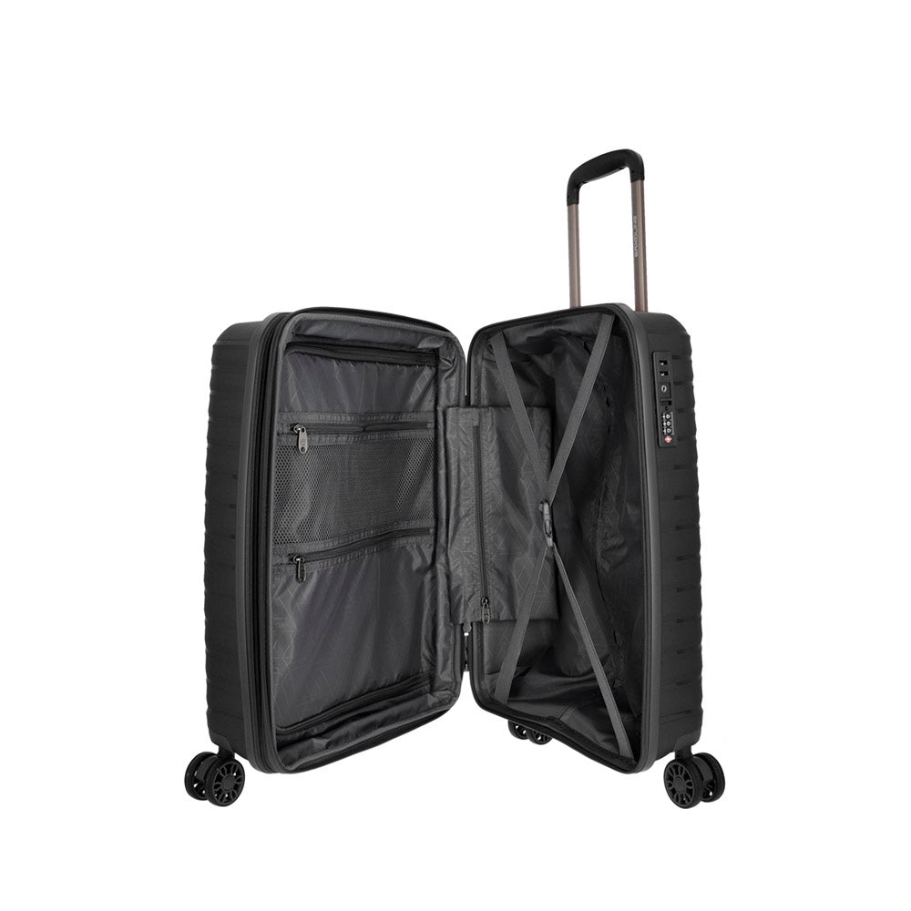 saxoline Maleta de cabina Titanium Impact Pro negra Envío gratis
