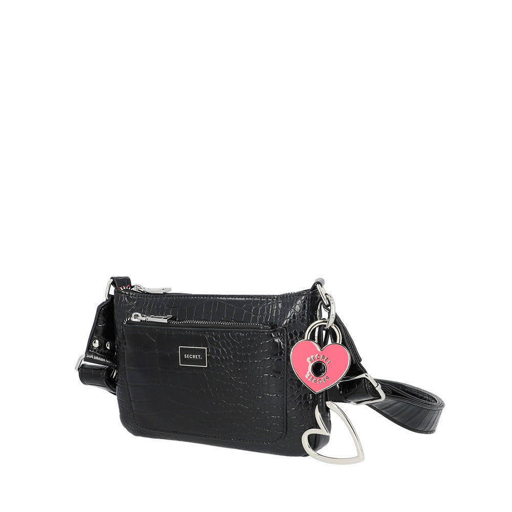 saxoline Minibandolera Love negra Oferta especial de fábrica