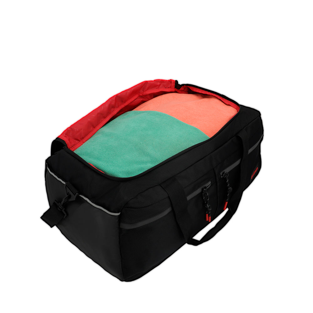saxoline Bolso de viaje Quest negro/rojo M Oferta exclusiva
