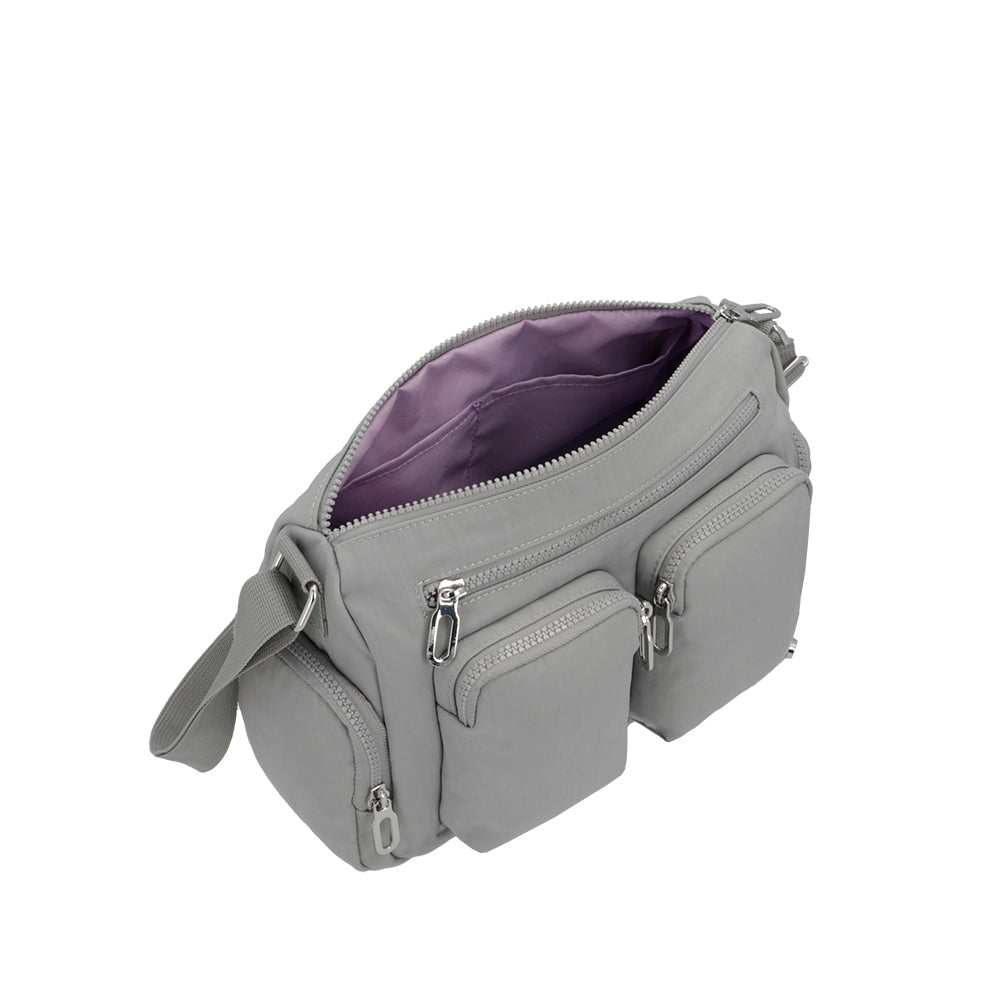 saxoline Cartera Lucca gris 2025