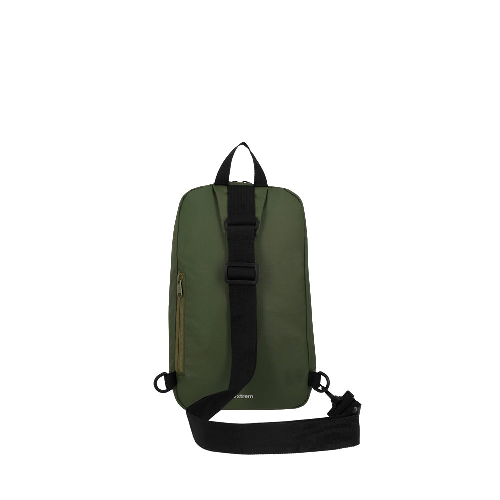 saxoline Sling bolso cruzado Oneyard verde M Gran oferta