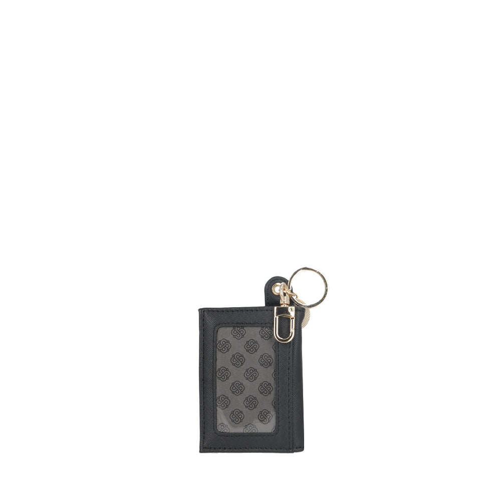 saxoline Billetera Milan negra pequeña Oferta especial de fábrica