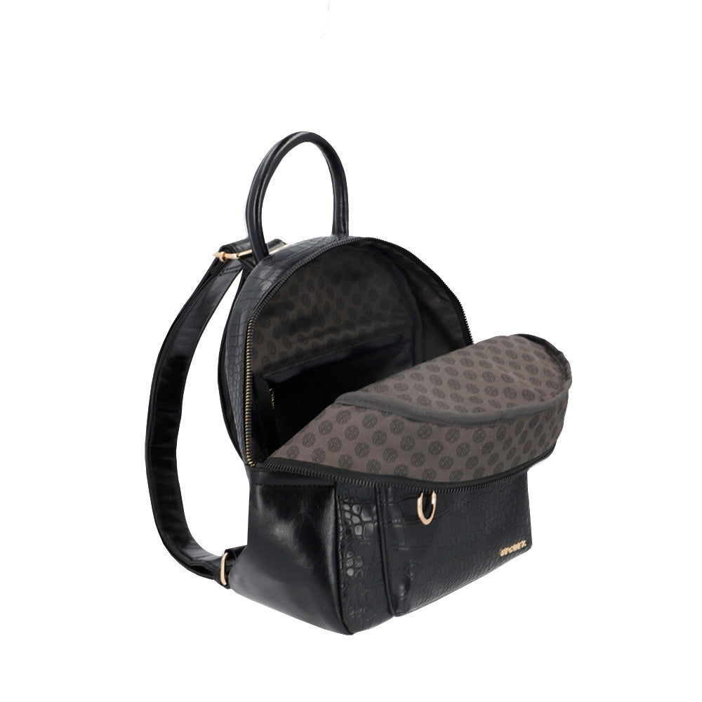 saxoline Mochila Osaka negra mediana Precios de Black Friday