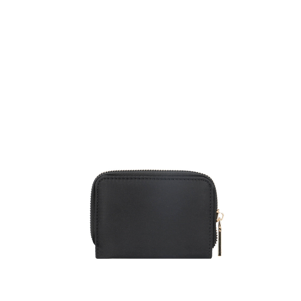 saxoline Billetera Lourdes negra pequeña Ofertas especiales