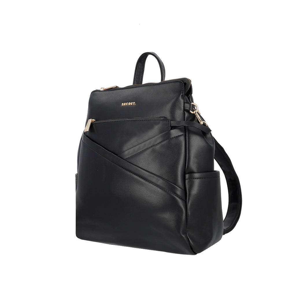 saxoline Mochila Edessa negra grande Precio ultrabajo