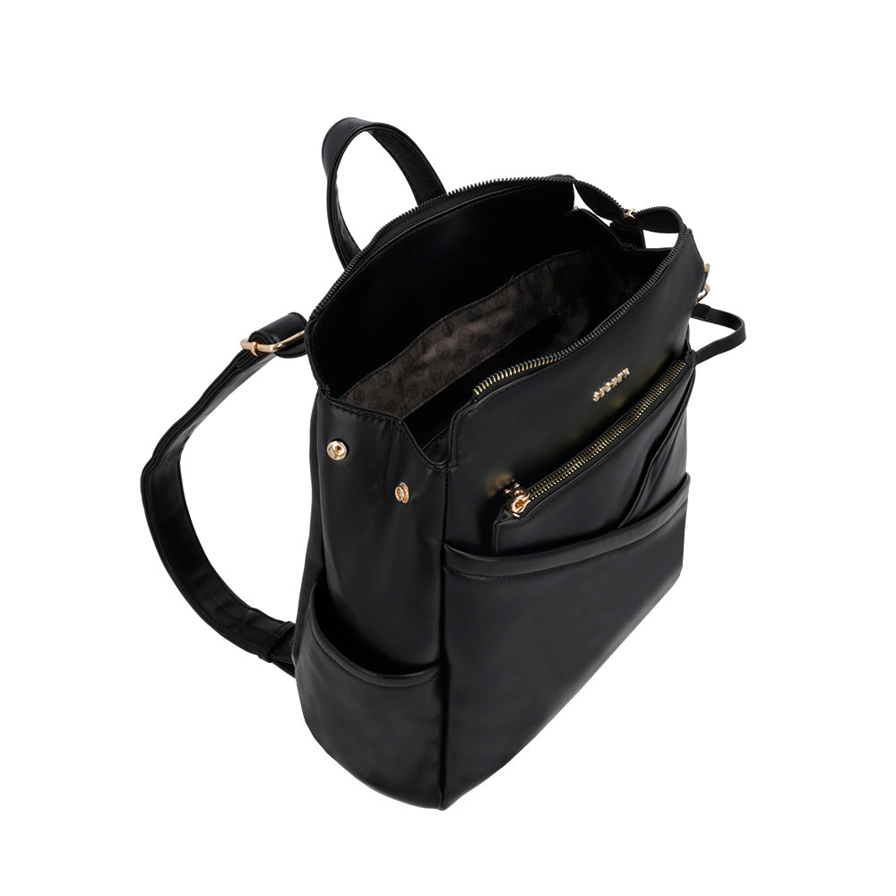 saxoline Mochila Edessa negra grande Precio ultrabajo