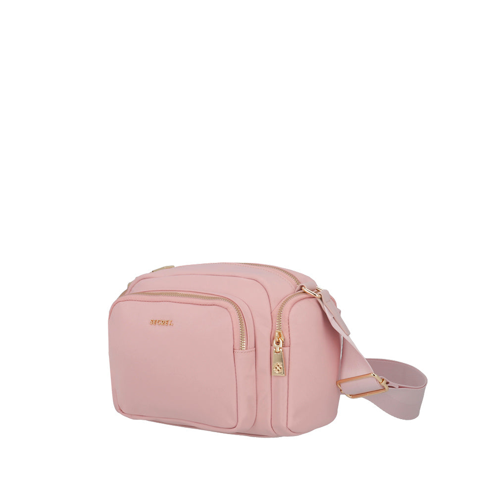 saxoline Bandolera Michigan rosa Devoluciones gratuitas