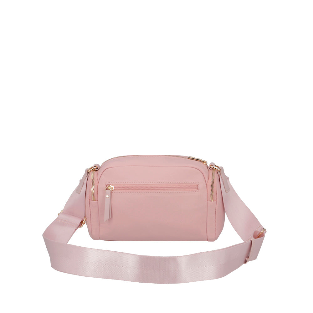 saxoline Bandolera Michigan rosa Devoluciones gratuitas