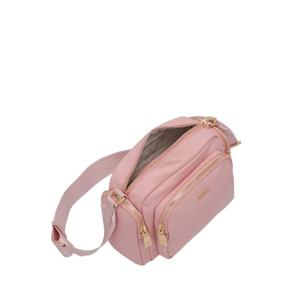 saxoline Bandolera Michigan rosa Devoluciones gratuitas