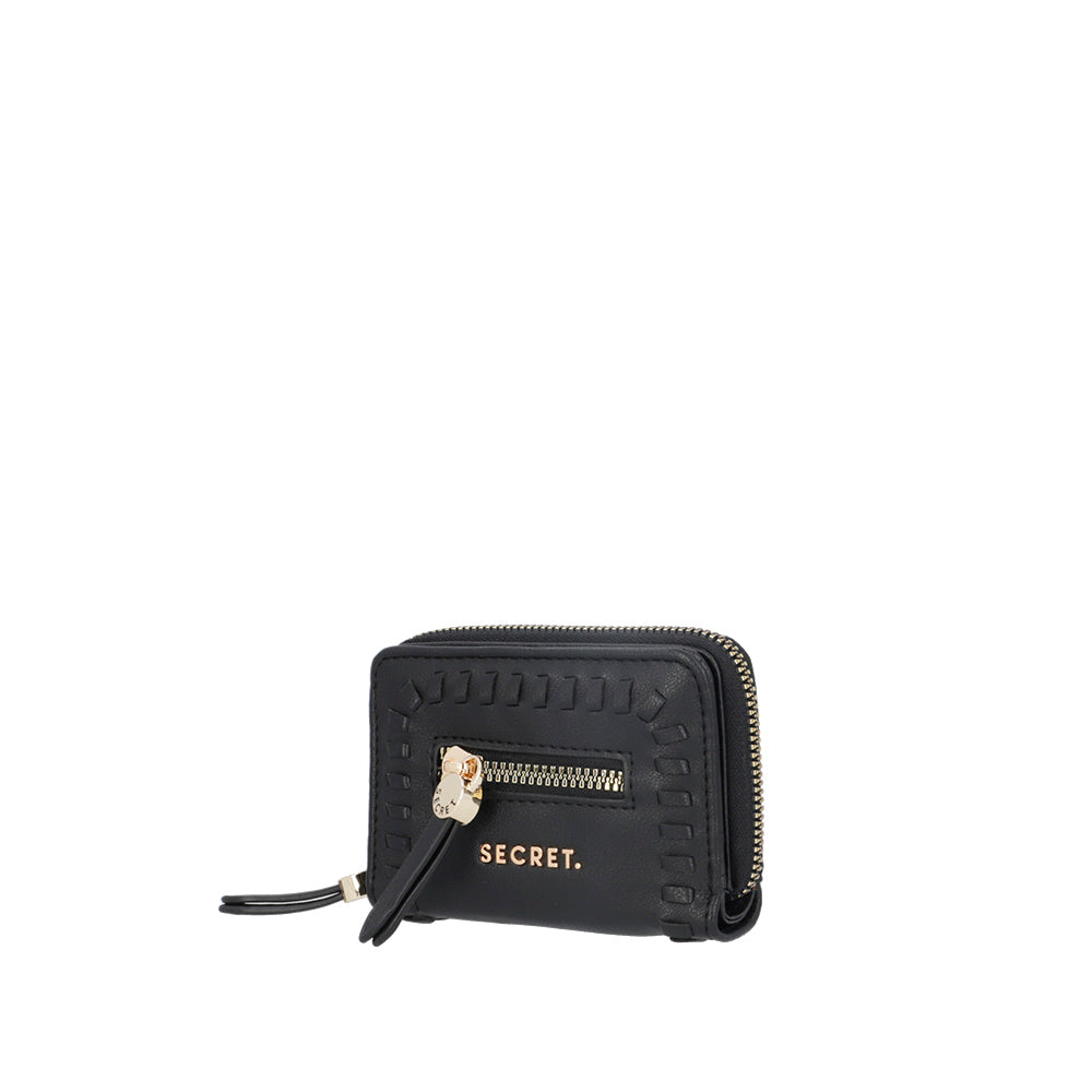 saxoline Billetera Monaco negra Outlet online