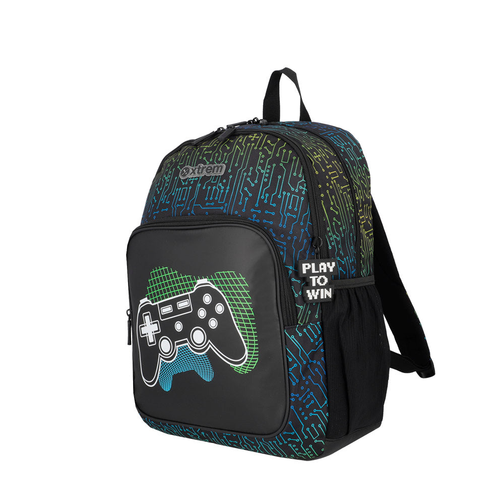 saxoline Mochila Hopper negra gamer Descuento