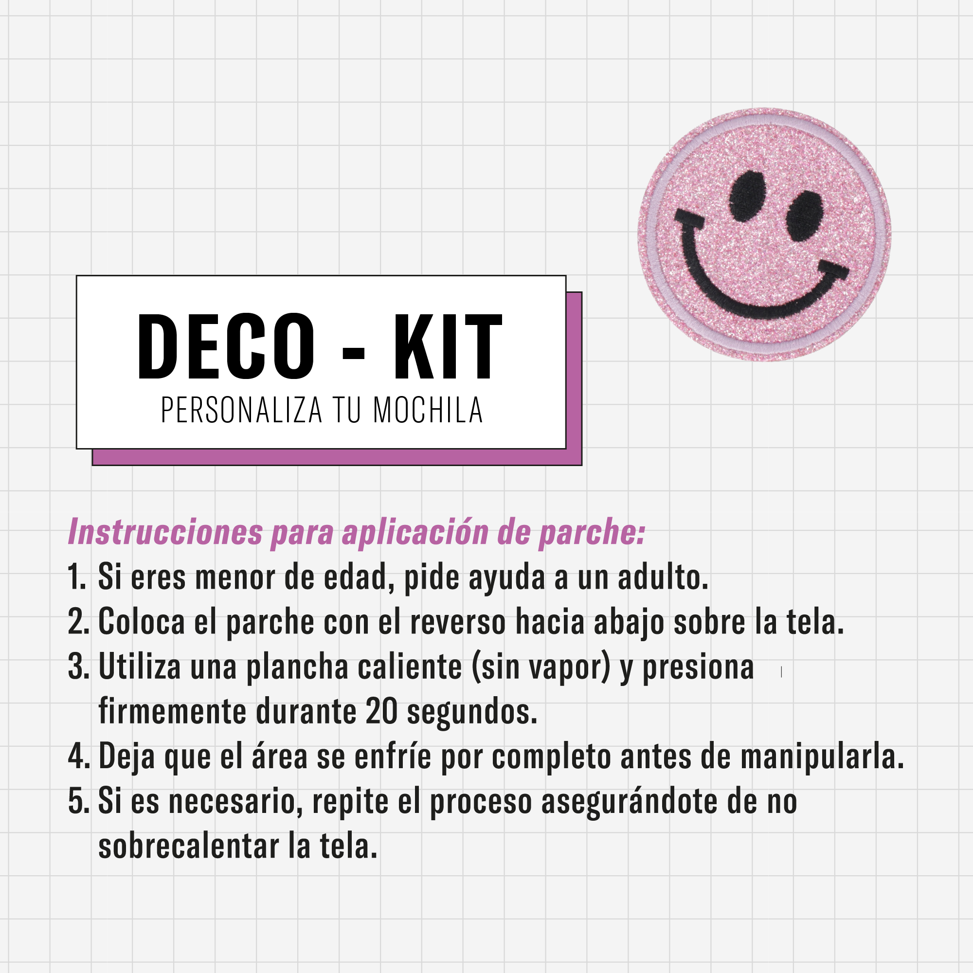 saxoline Set personalización mochilas Deco-Kit girl power Mejor oferta