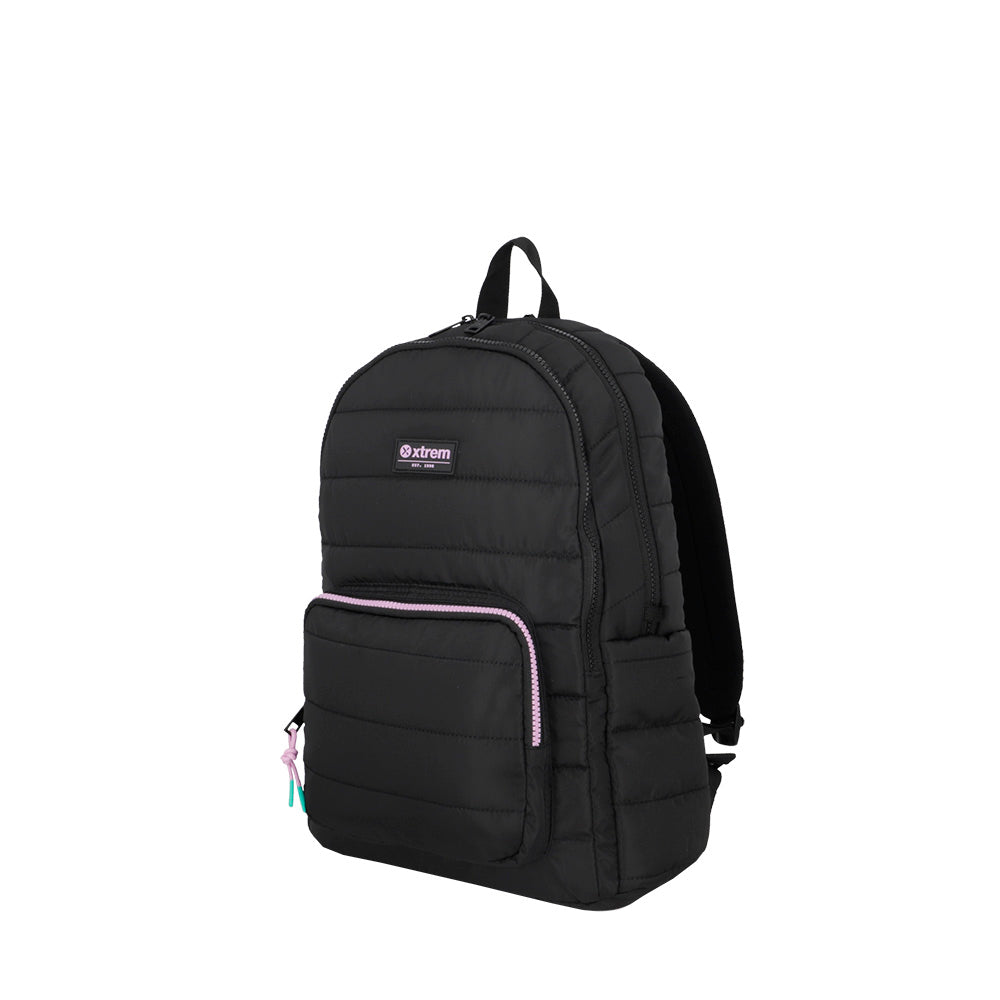 saxoline Mochila para notebook 14" Hamilton negra/morada Promoción trimestral