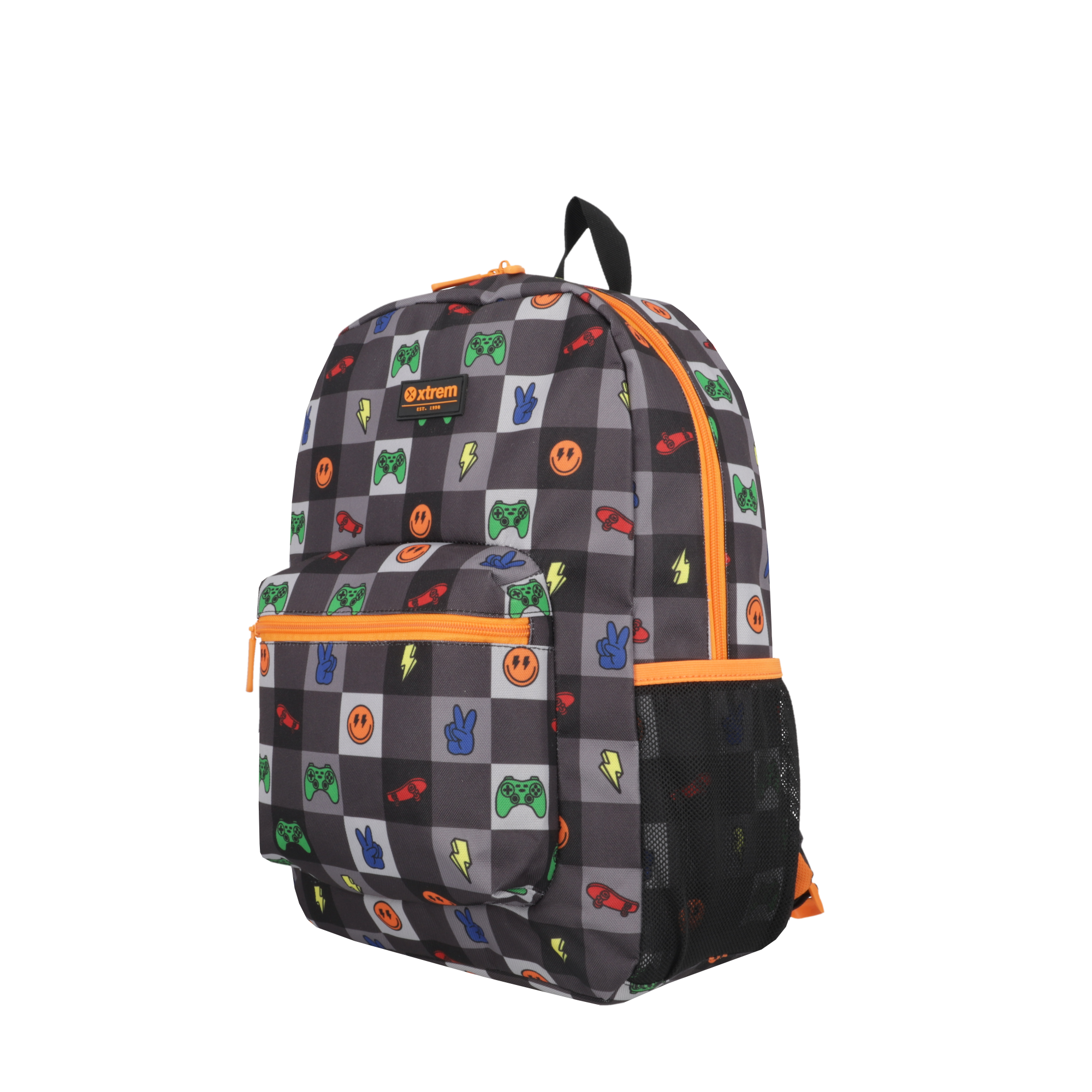 saxoline Set mochila + lonchera + estuche Triple Pack negro gamer Grandes descuentos