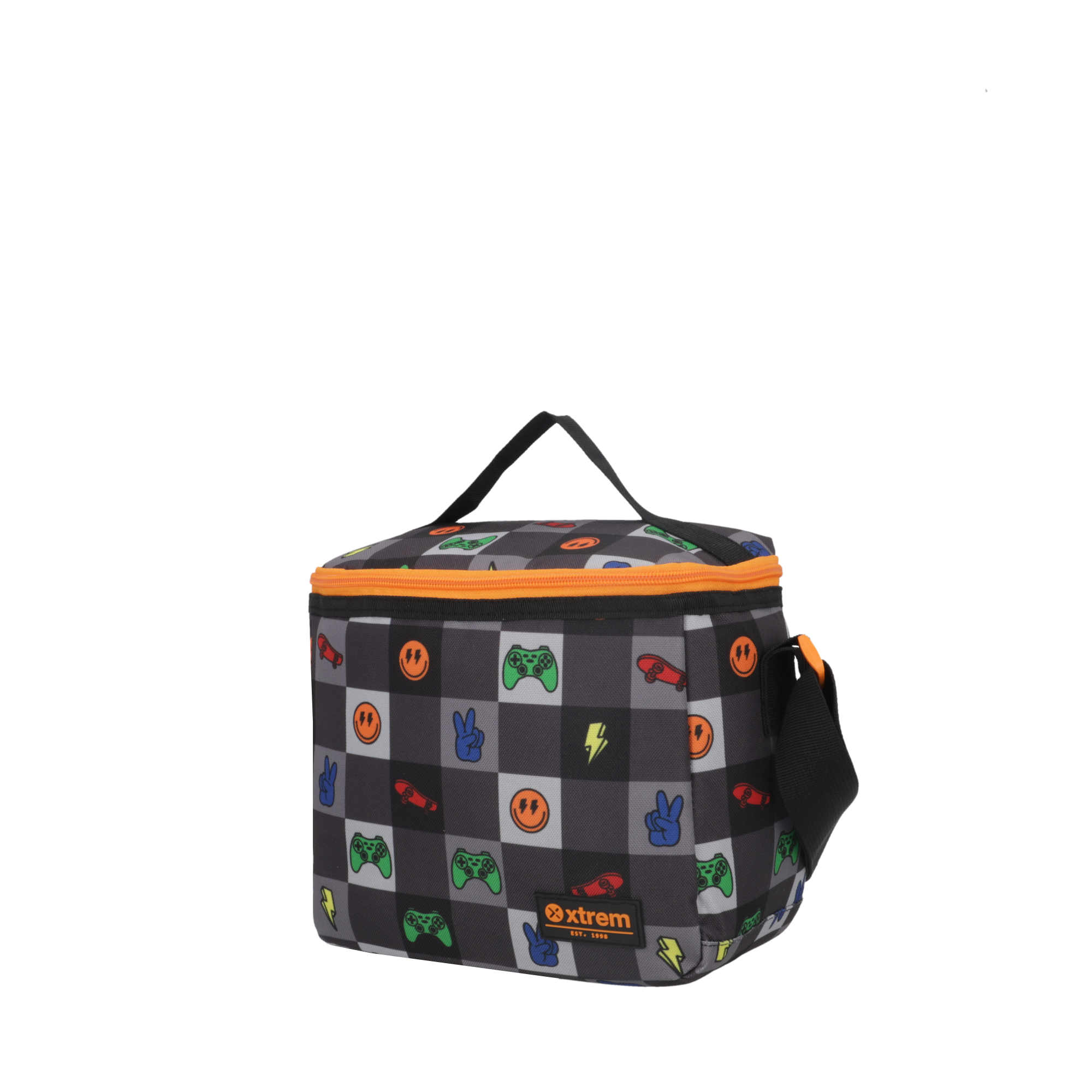 saxoline Set mochila + lonchera + estuche Triple Pack negro gamer Grandes descuentos