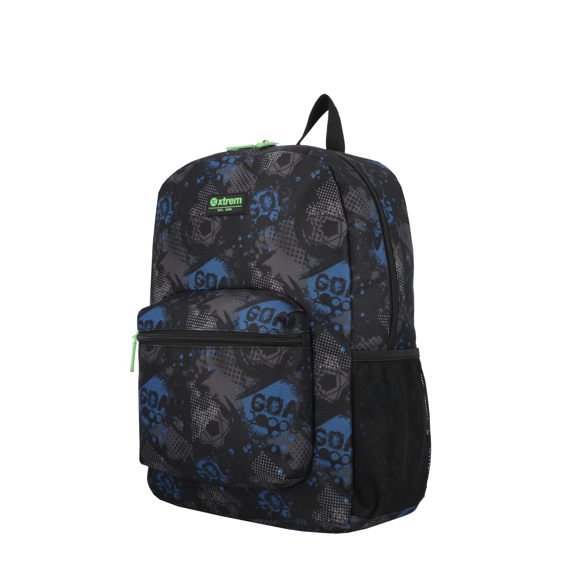 saxoline Set mochila + lonchera + estuche Triple Pack negro fútbol Ahorra y exporta