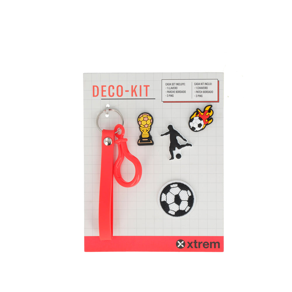 saxoline Set personalización mochilas Deco-Kit fútbol