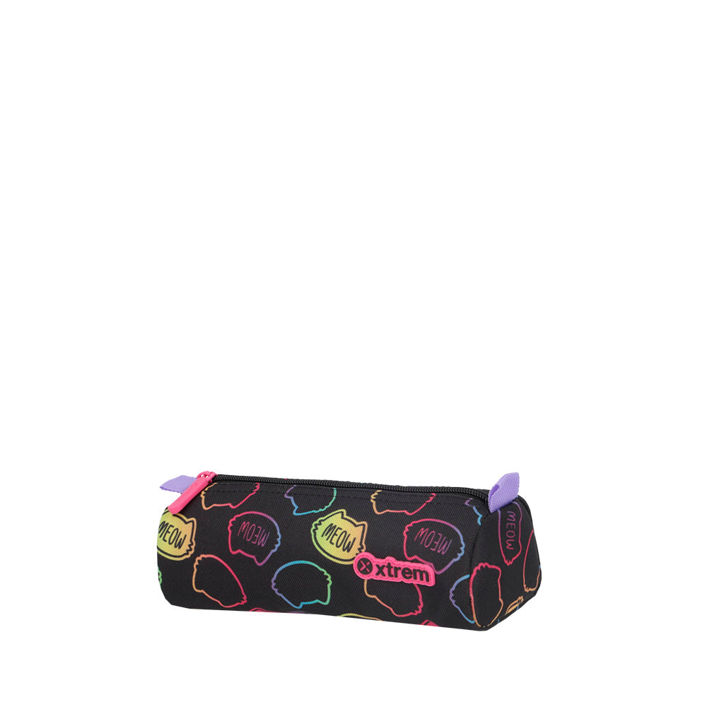 saxoline Set mochila + lonchera + estuche Run Pack negro gato Última moda