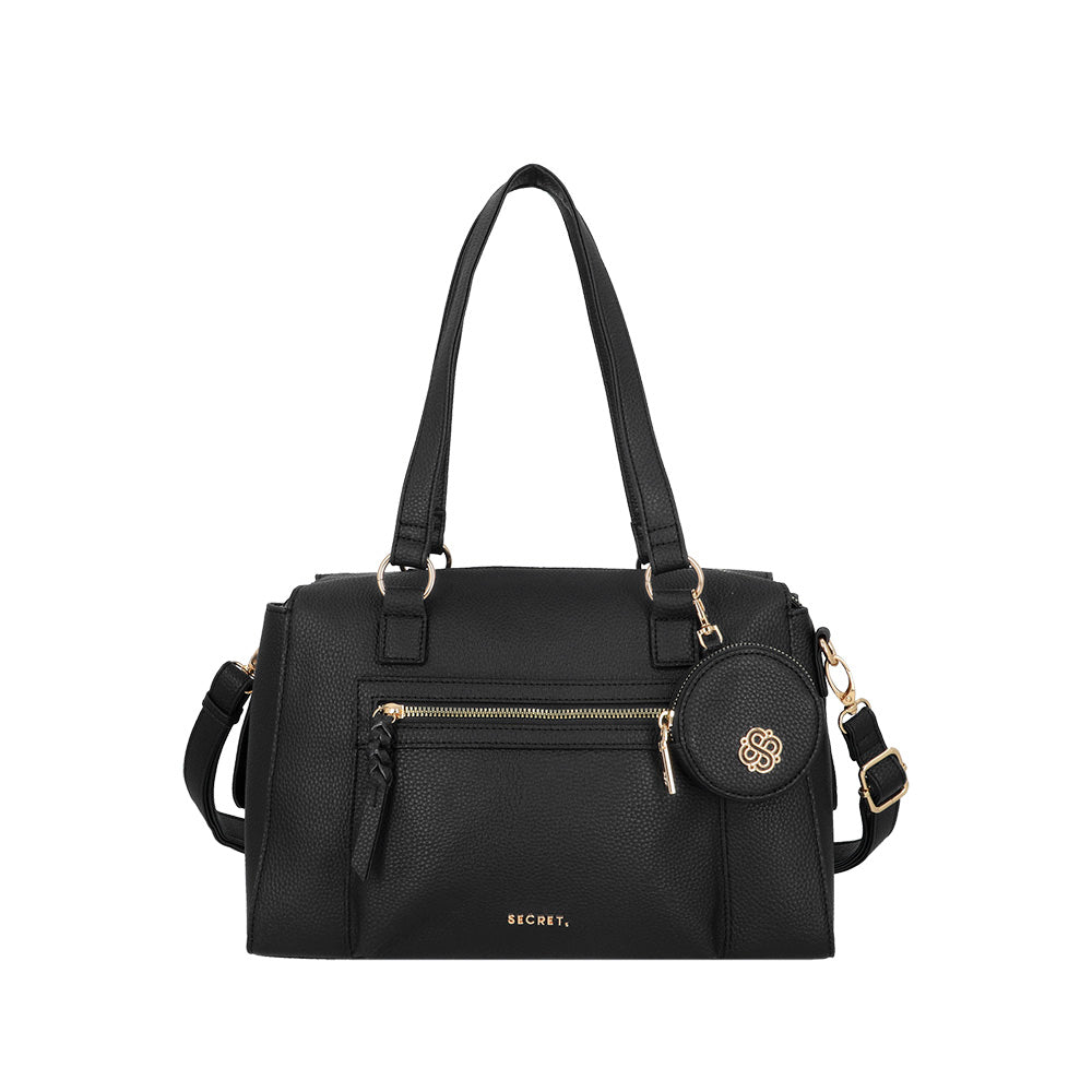 saxoline Cartera de mano Ibiza negra