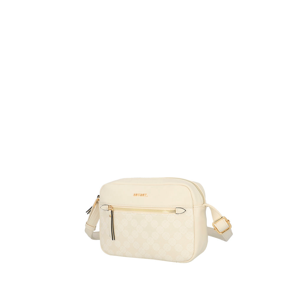 saxoline Bandolera pequeña Toulouse beige Superdescuento