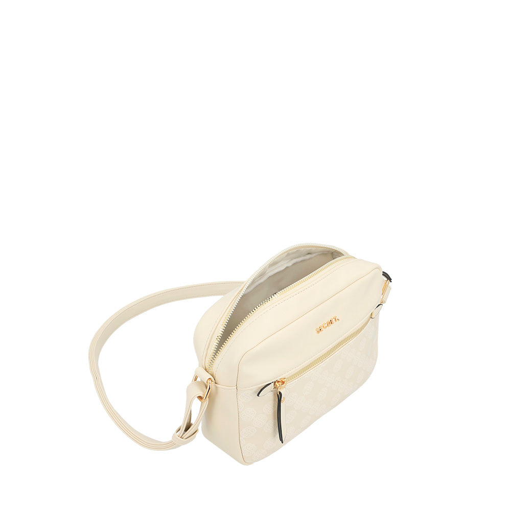 saxoline Bandolera pequeña Toulouse beige Superdescuento