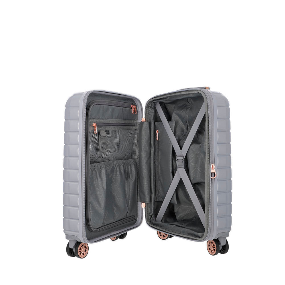saxoline Maleta de cabina Spinwave Impact Pro gris Tienda de fábrica