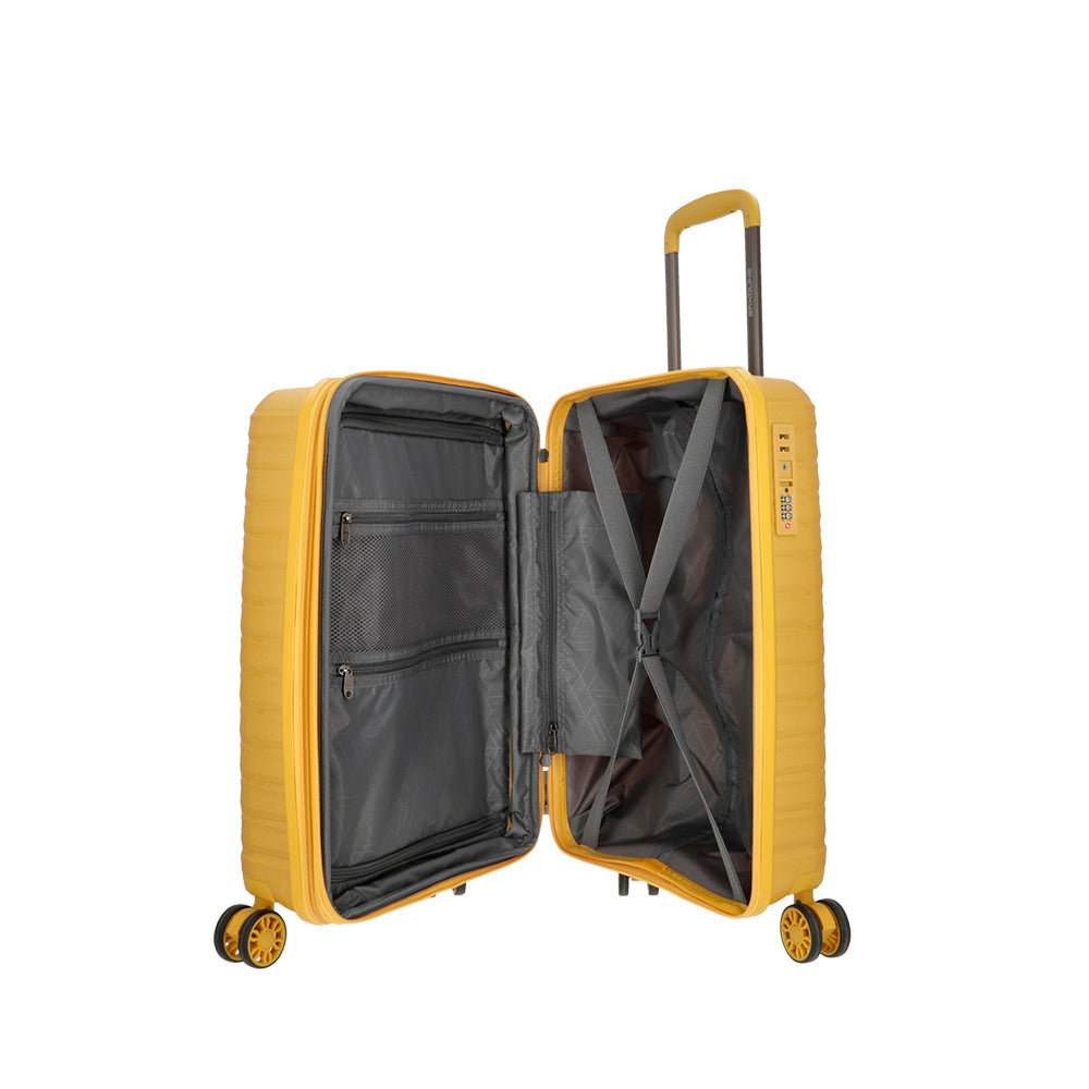 saxoline Maleta de cabina Titanium Impact Pro dorada Ofertas de temporada