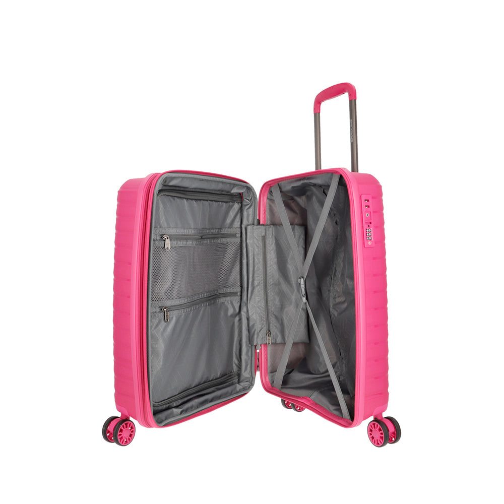 saxoline Maleta de cabina Titanium Impact Pro rosada Ofertas especiales
