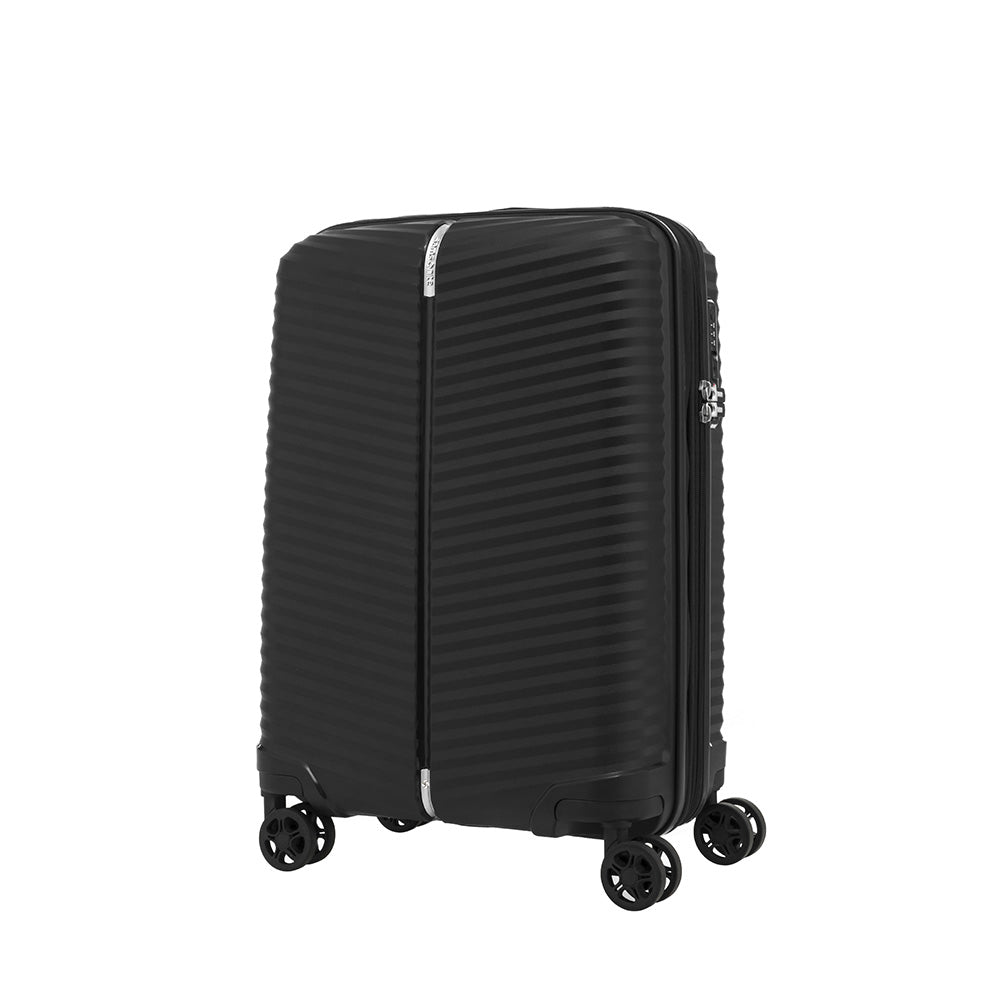 saxoline Maleta Varro Spinner 55/20 Exp Black Cabina 35 Lts Devoluciones gratuitas
