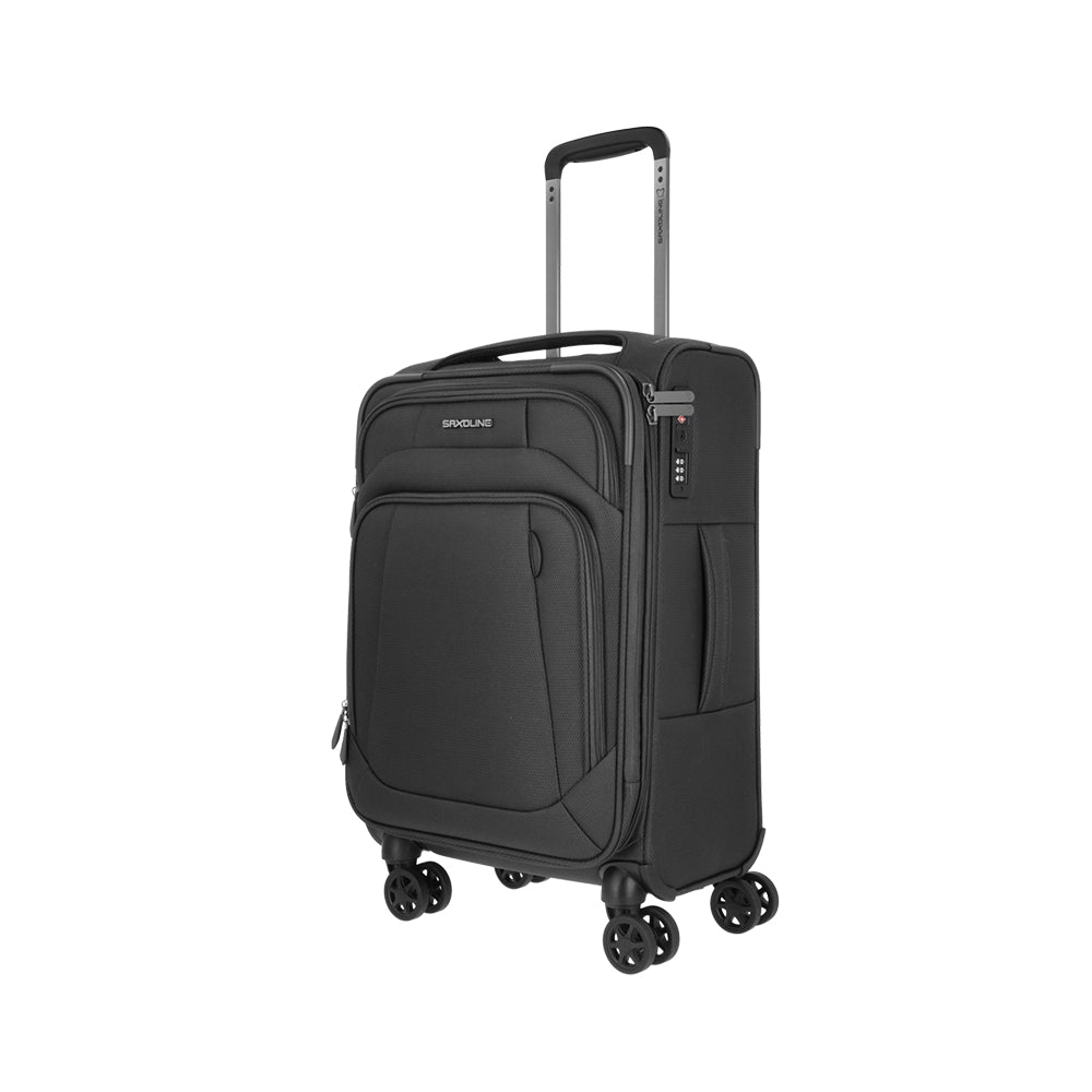 saxoline Maleta de cabina Airshock negra Outlet online