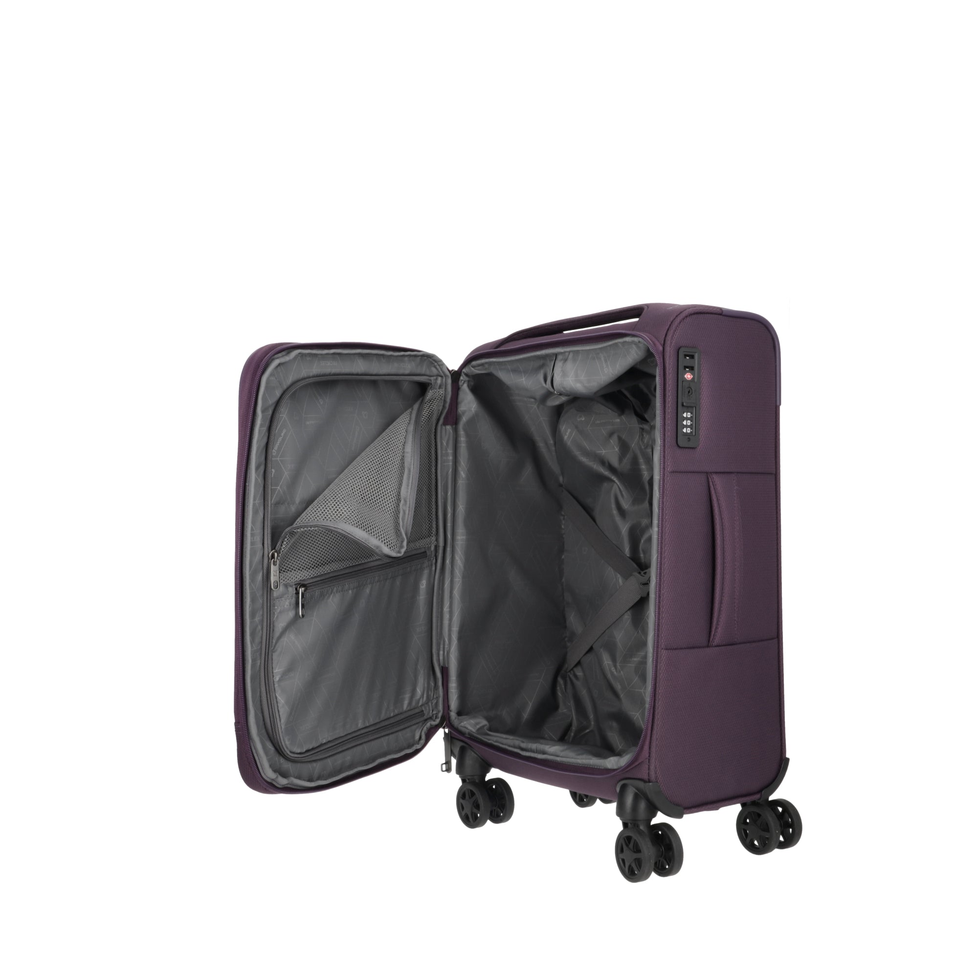 saxoline Maleta de cabina Airshock morada Gran oferta
