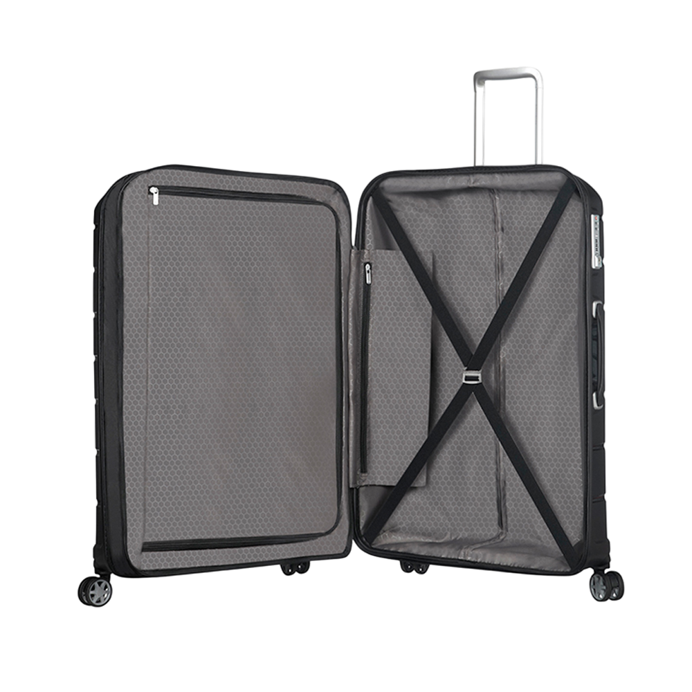 saxoline Maleta de cabina Octolite Exp negra Descuento