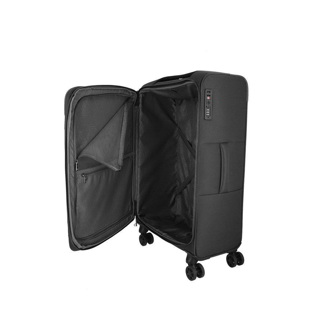saxoline Maleta mediana Airshock negra Superdescuento