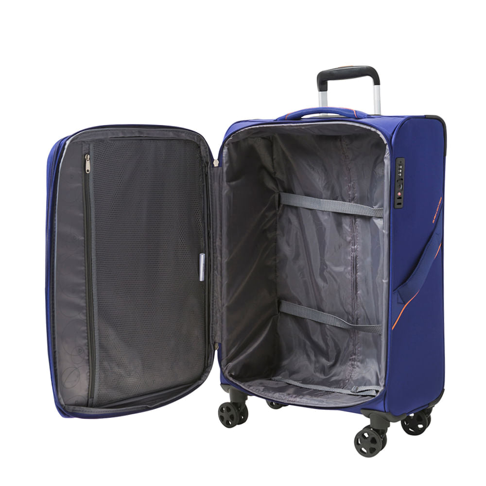 saxoline Maleta Vancouver Sx Spinner 24 Blue M 69 Lts Ahorra y exporta