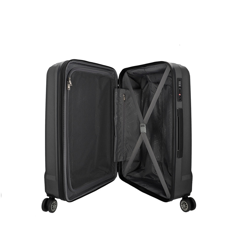 saxoline Maleta mediana Fiero 3.0 negra Descuentos del mes