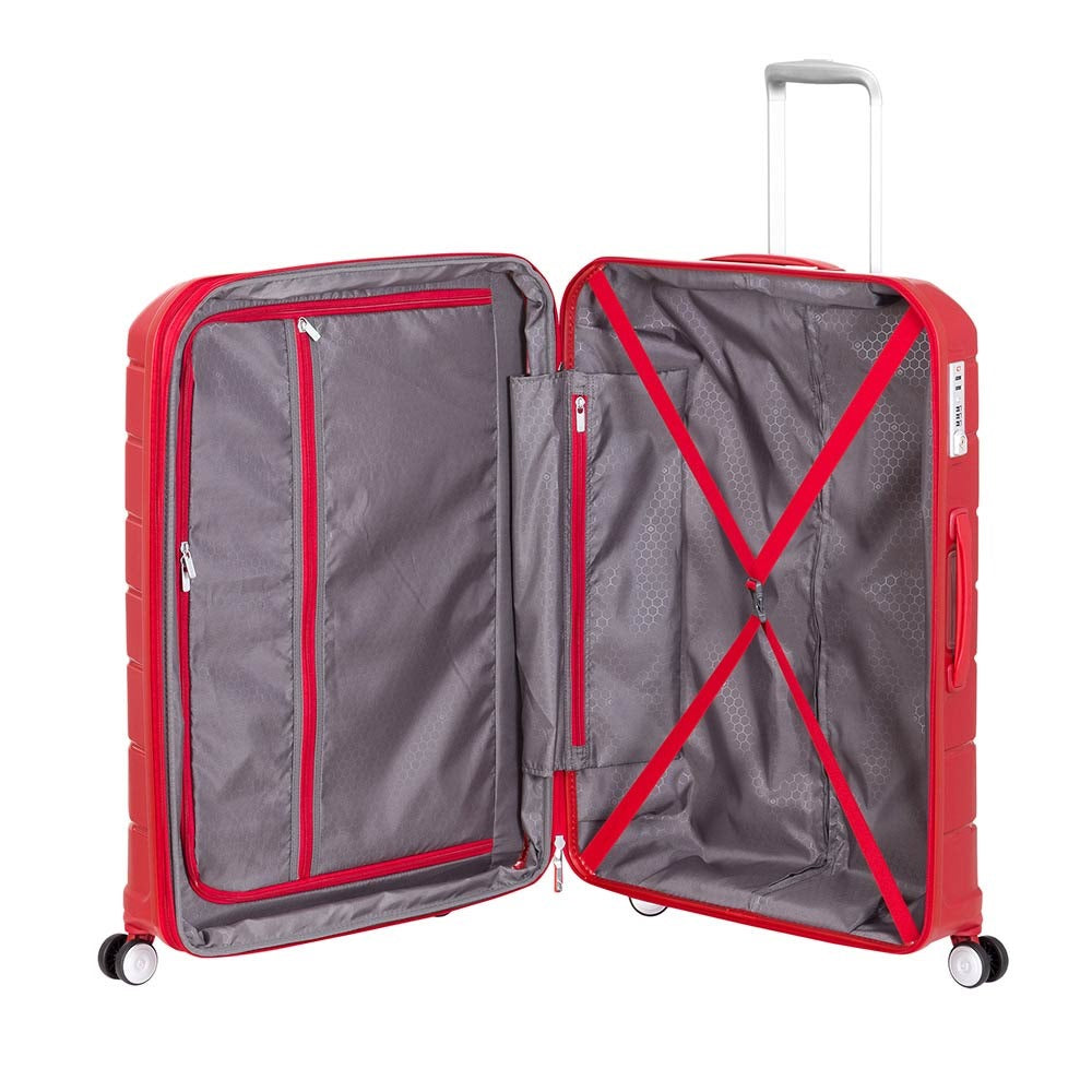saxoline Maleta Rígida Octolite SPINNER 81/32 EXP Rojo L Rebajas baratas